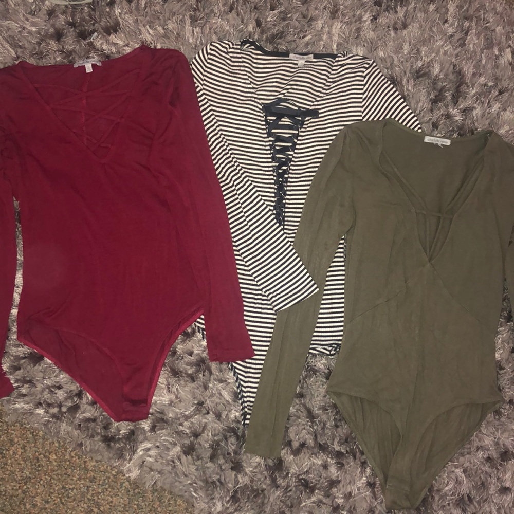 BUNDLE Charlotte Russe Bodysuits